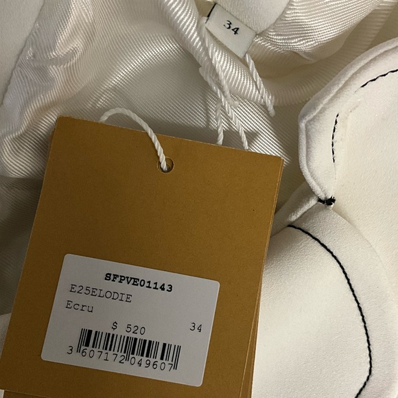 Peter Pan collar cropped jacket - Picture 7 of 7